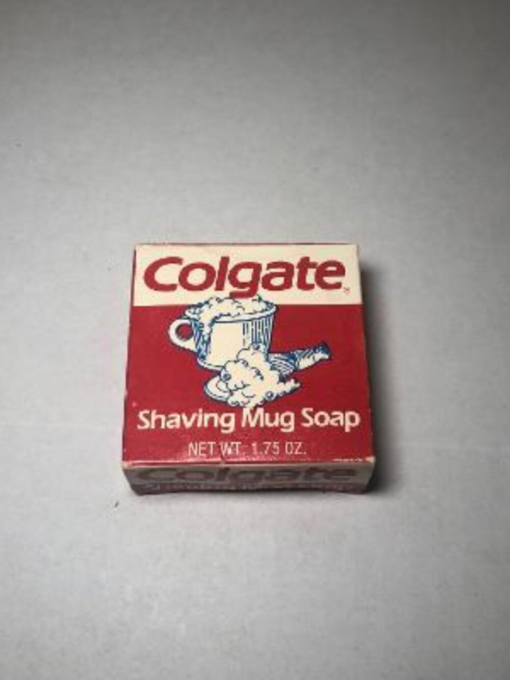 Vintage Colgate Shaving Mug Soap, New in Original box