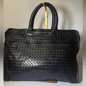 Authentic Bottega Veneta Woven Leather Bag
