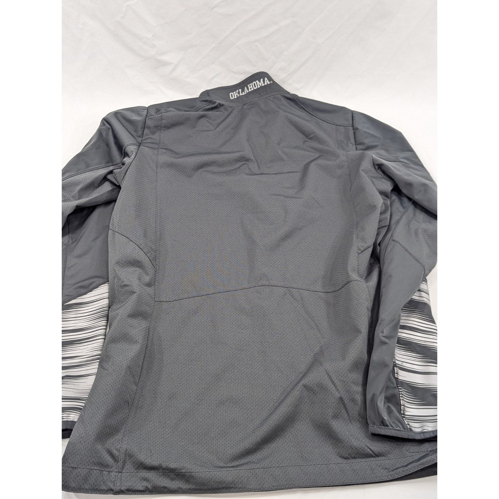 OKLAHOMA SOONERS Nike Polyester Quarter Zip Pullover Windbreaker Jacket - Small - Picture 8 of 8