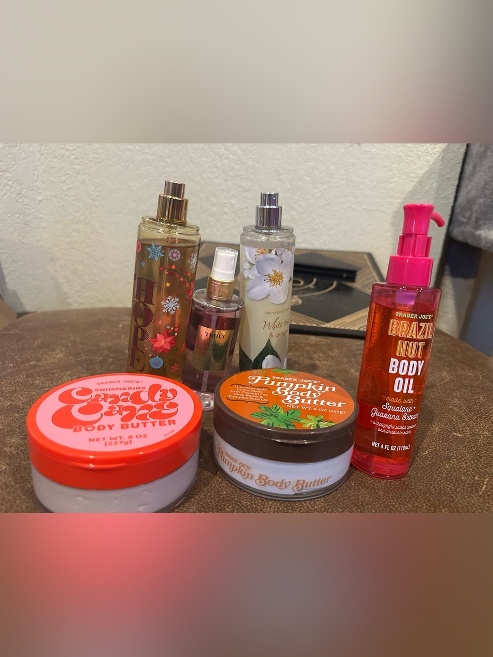 Trader Joe’s Brazil Nut Body Oil, Pumpkin Body Butter and Candy Cane Body Butter