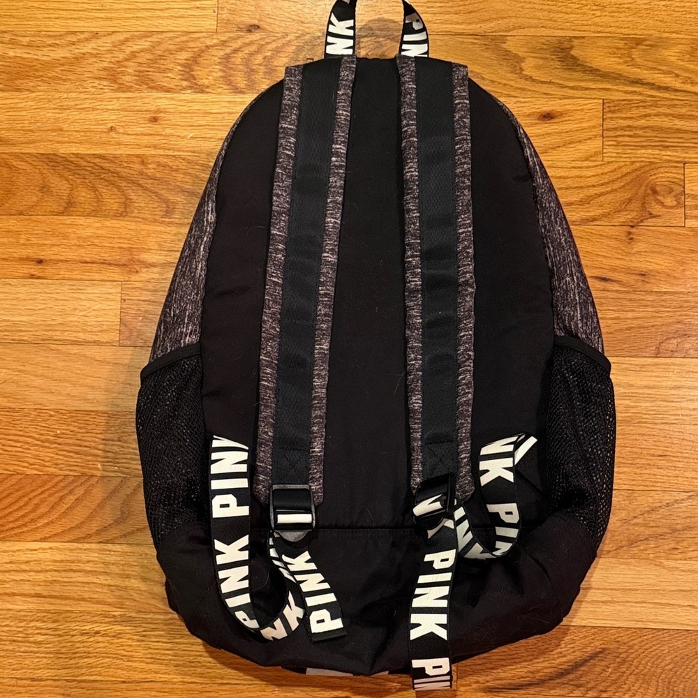 PINK Victoria's Secret Charcoal Backpack - Picture 3 of 8