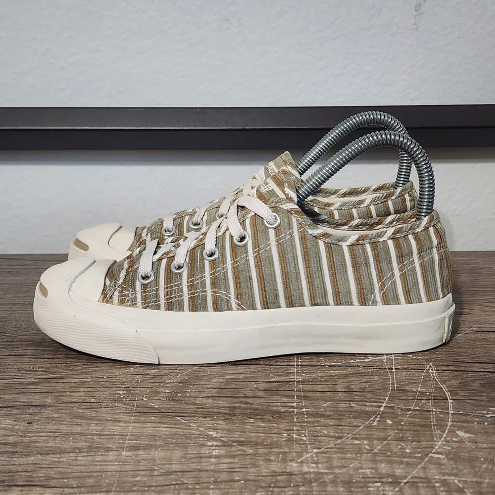 Converse Jack Purcell Women's Athletic Shoes Sneakers Size 5 Beige