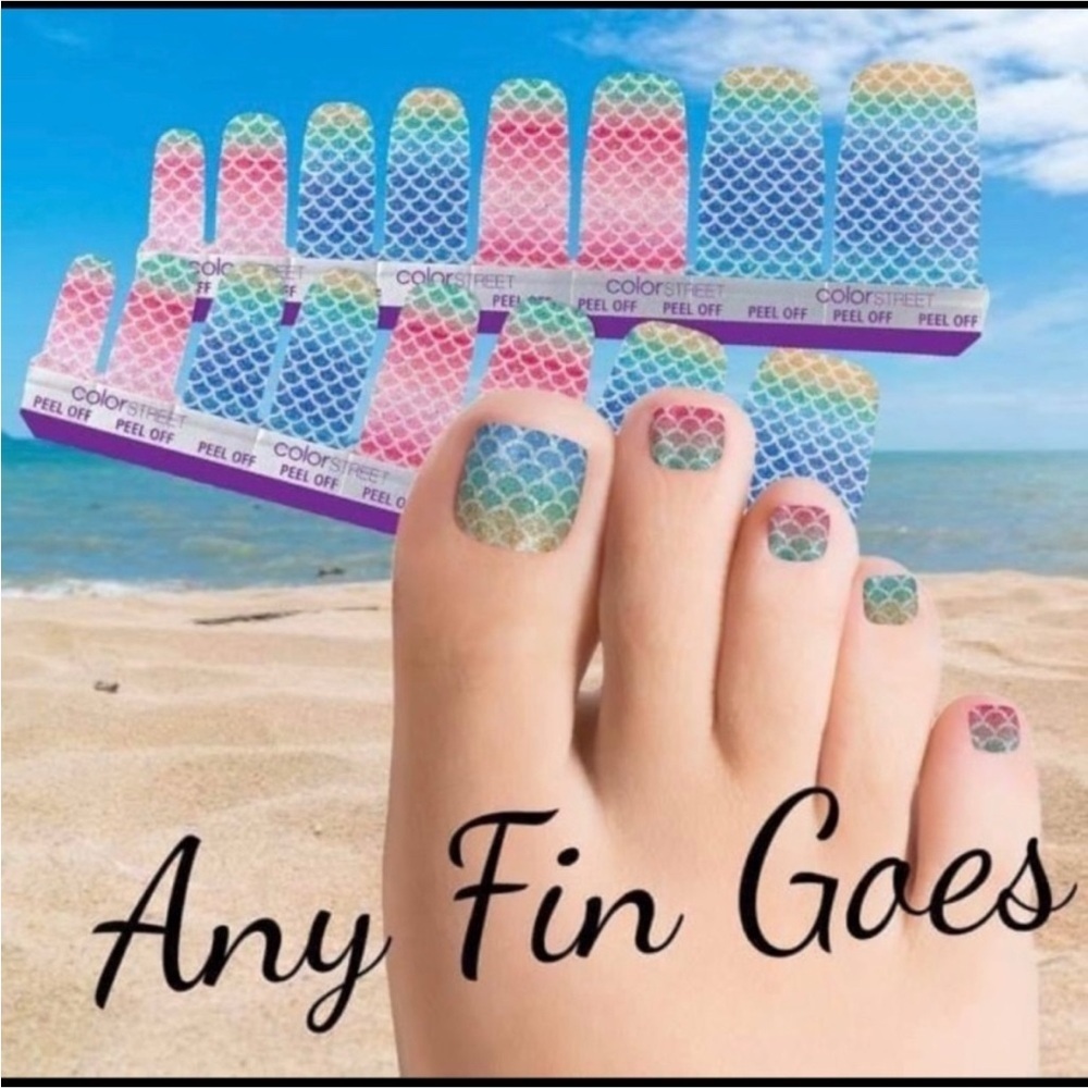 Color Street Nail Strips - Any Fins Goes
