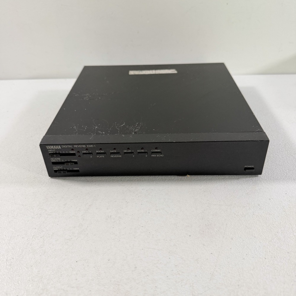 Yamaha EME-1 Digital Reverb Effect Processor AS IS UNTESTED READ