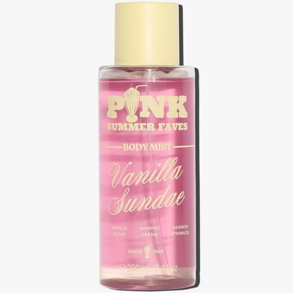 PINK Victoria's Secret Vanilla Sundae Body Mist 🆕