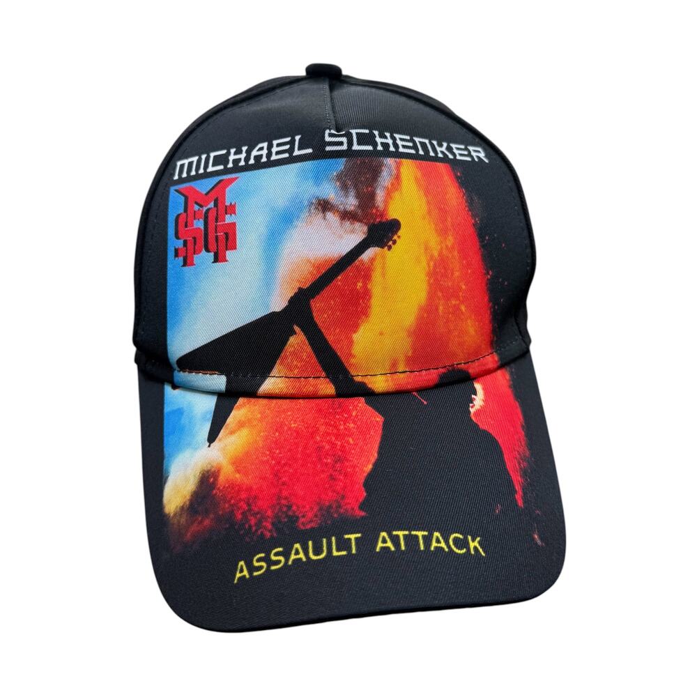 NWOT Michael Schenker Hat Assault Attack Album Snapback Cap OSFA Adjustable UFO