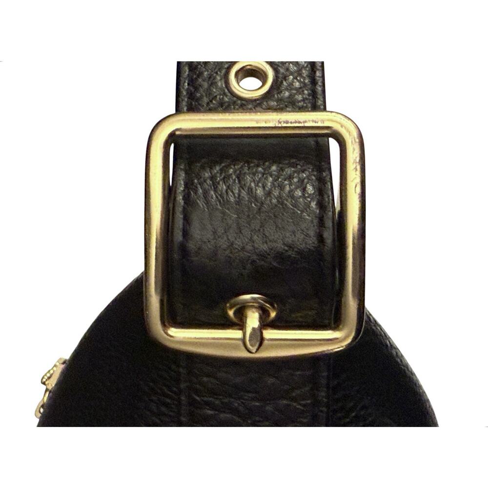 COACH Val Duffle Bag in Pebbled Black Leather K2398-0288 - Picture 11 of 15