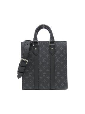 Louis Vuitton Monogram Eclipse Sac Plat Cross Bag