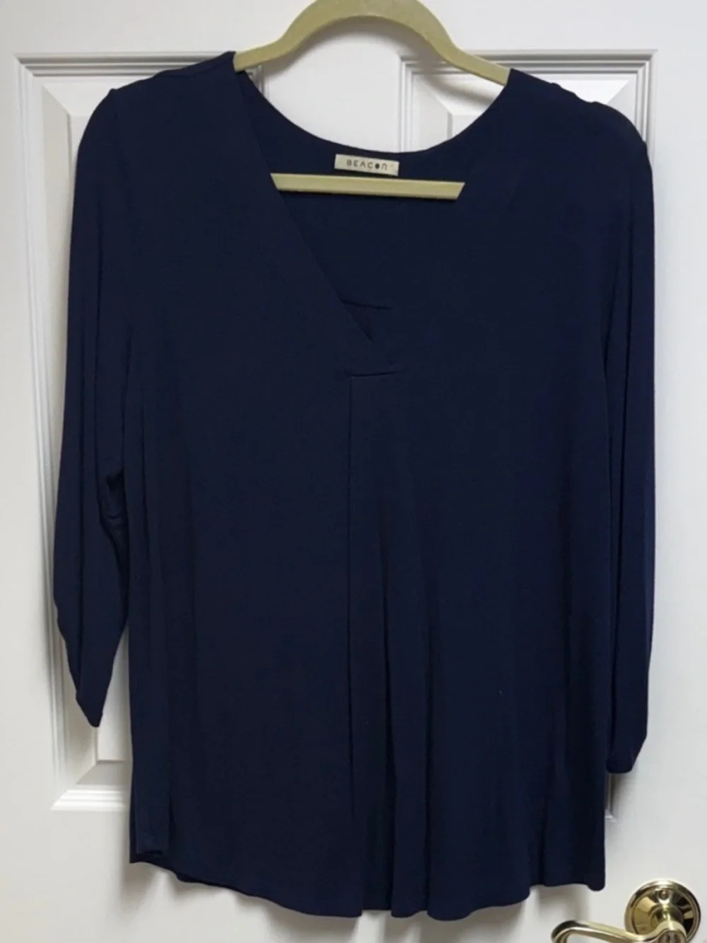 Beacon Navy Women's Blouse - Picture 7 of 7