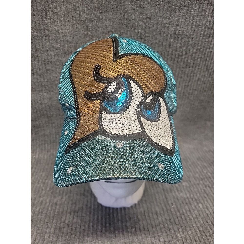 Womens Hat Cap Heart Sequins‎ And Glitter