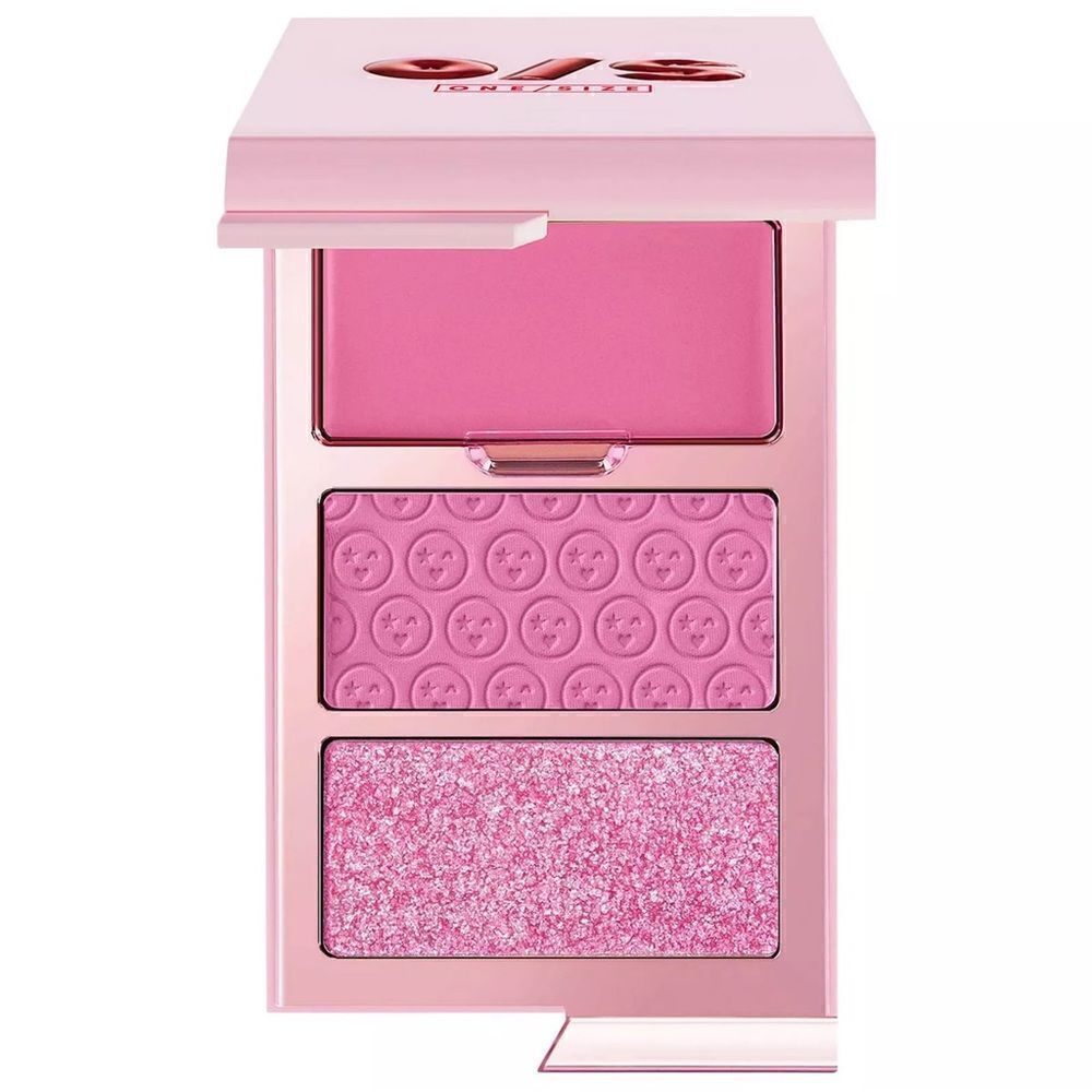 ONE/SIZE by Patrick Starrr Cheek Clapper 3D Blush Trio Palette Attention seeker