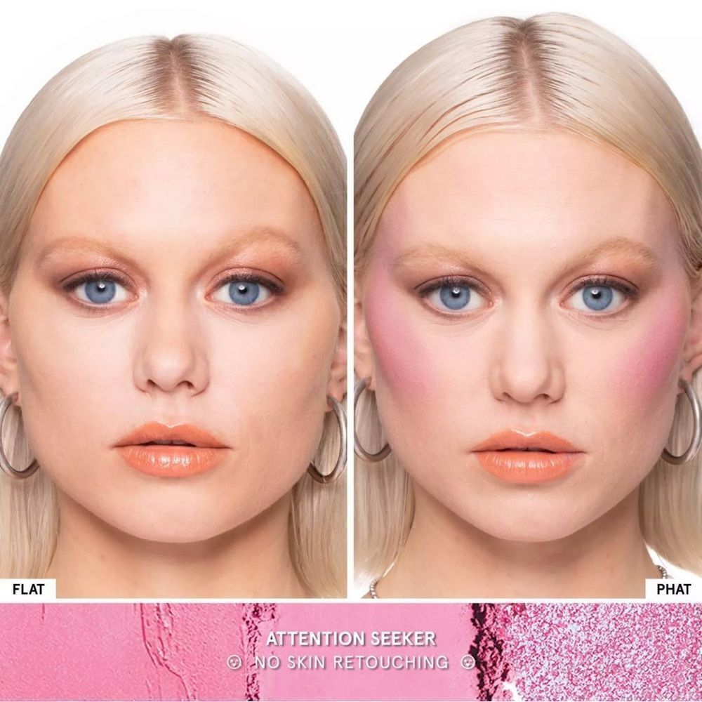 ONE/SIZE by Patrick Starrr Cheek Clapper 3D Blush Trio Palette Attention seeker - Picture 2 of 5