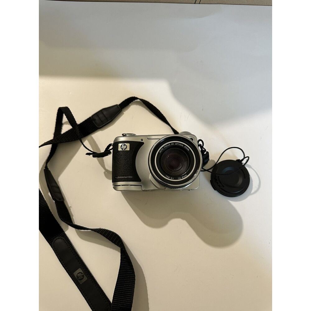HP Photosmart 850 4.1MP Compact Digital Camera Silver For PARTS / Repair Only - Picture 3 of 10