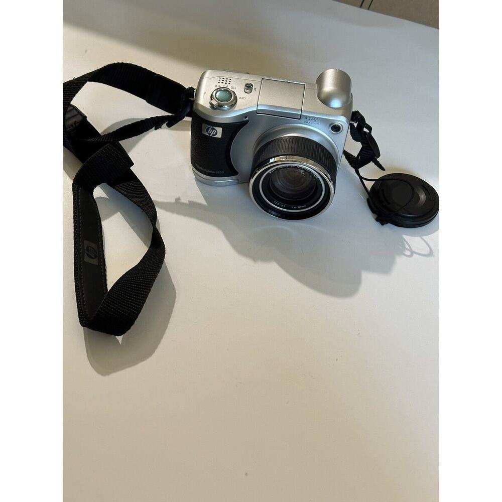HP Photosmart 850 4.1MP Compact Digital Camera Silver For PARTS / Repair Only - Picture 6 of 10