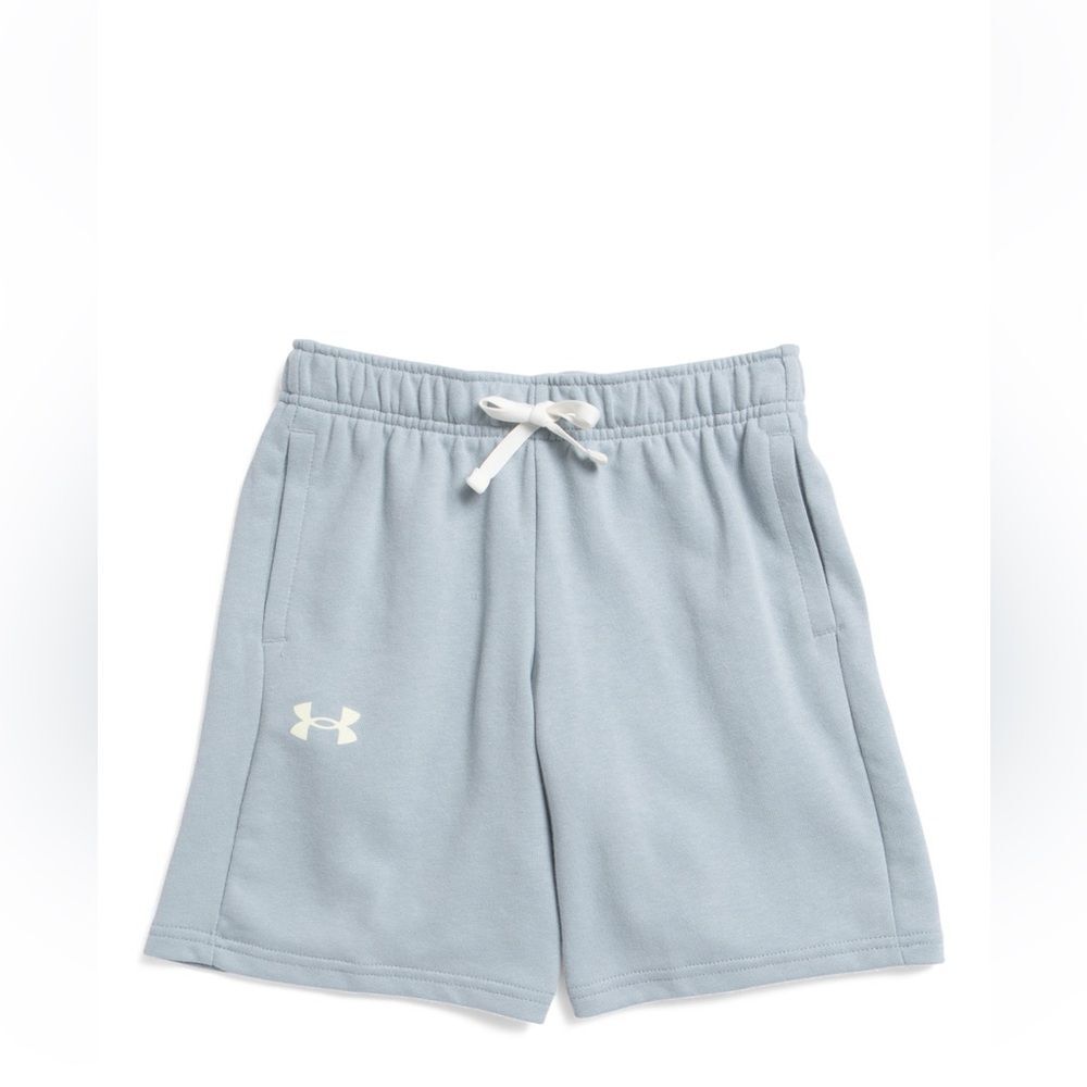 UNDER ARMOUR Big Boys Rival Terry Shorts YXS NWT