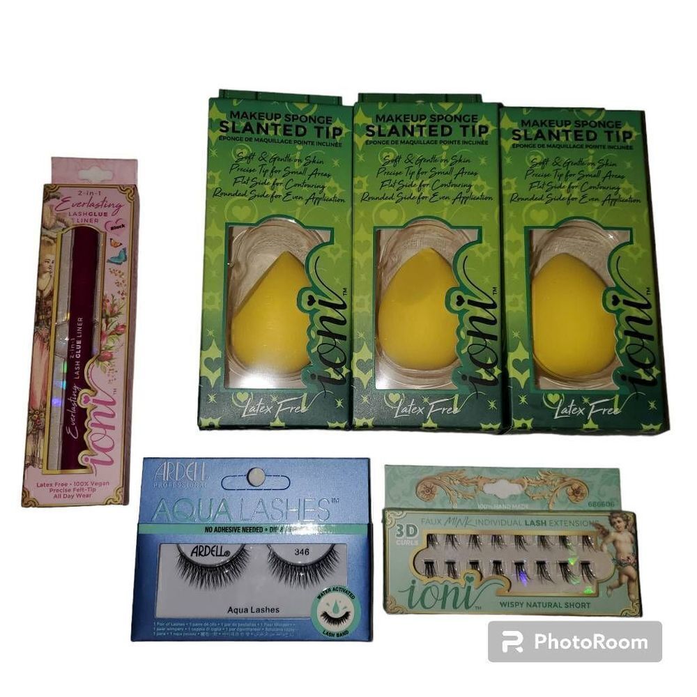 NWT Ioni False Eyelash Glue Sponge Lot