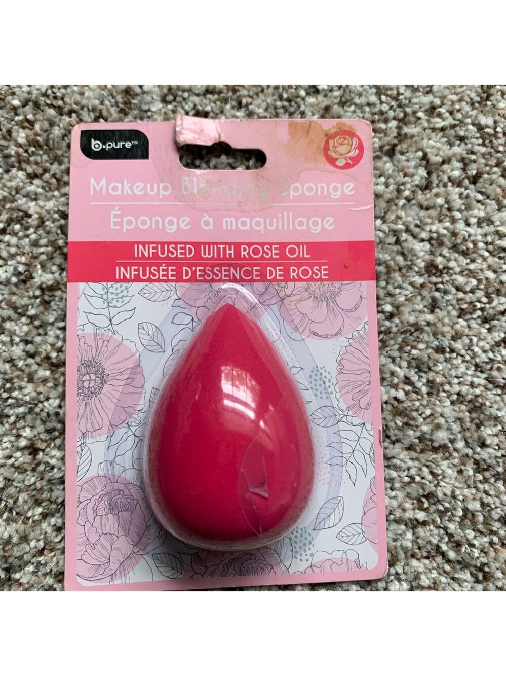 Pink Makeup Blending Sponge
