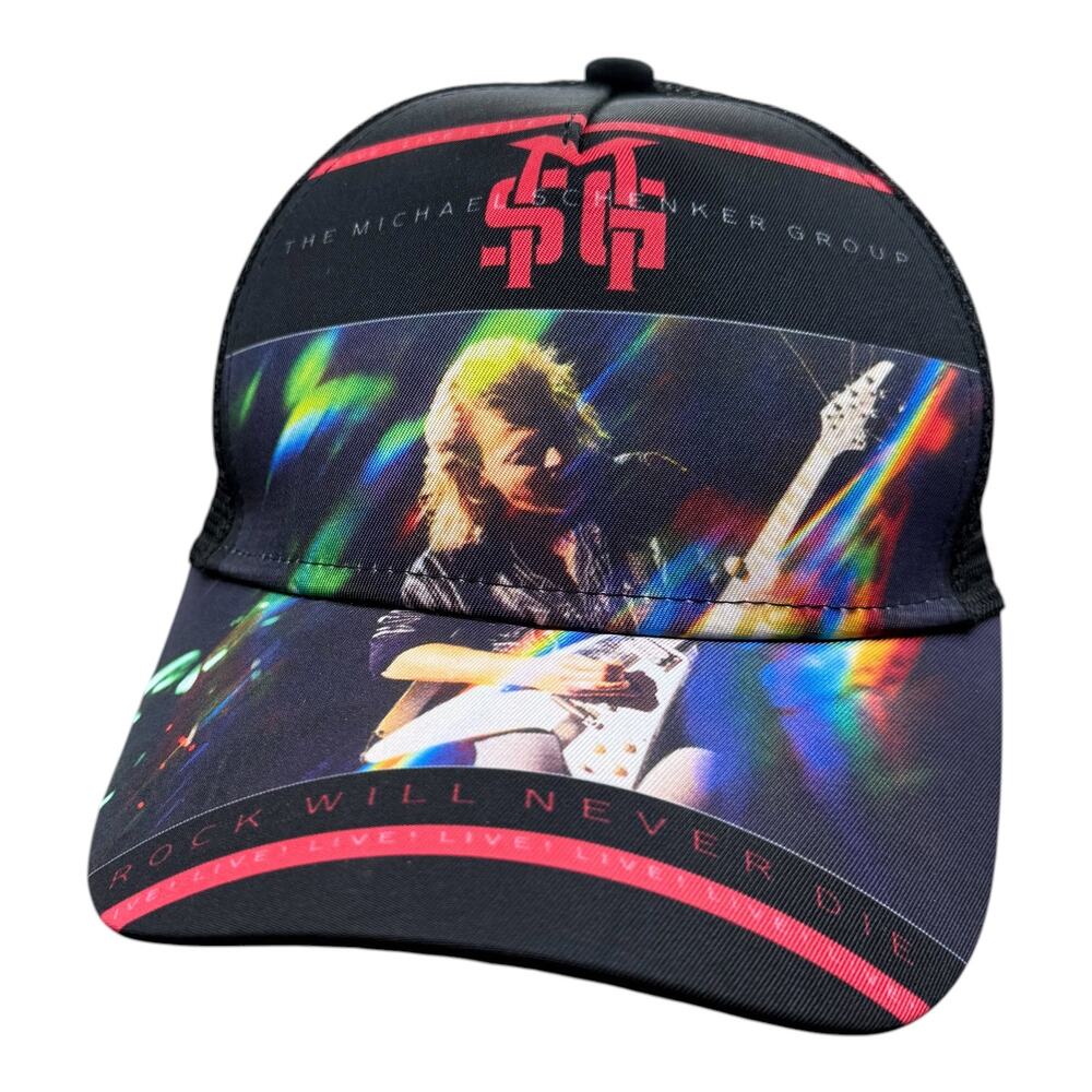 Michael Schenker Group Hat Rock Will Never Die OSFA Snapback NWOT NEW