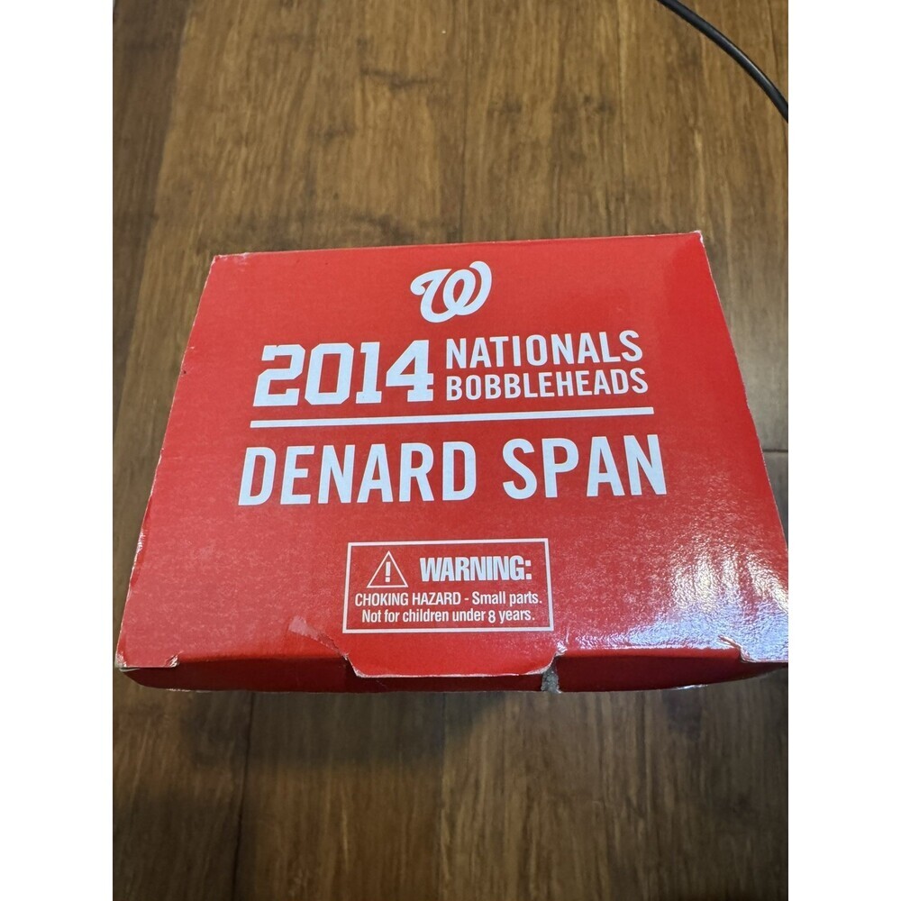 Washington Nationals MLB Baseball Denard Span Bobblehead 2014 - Picture 2 of 6