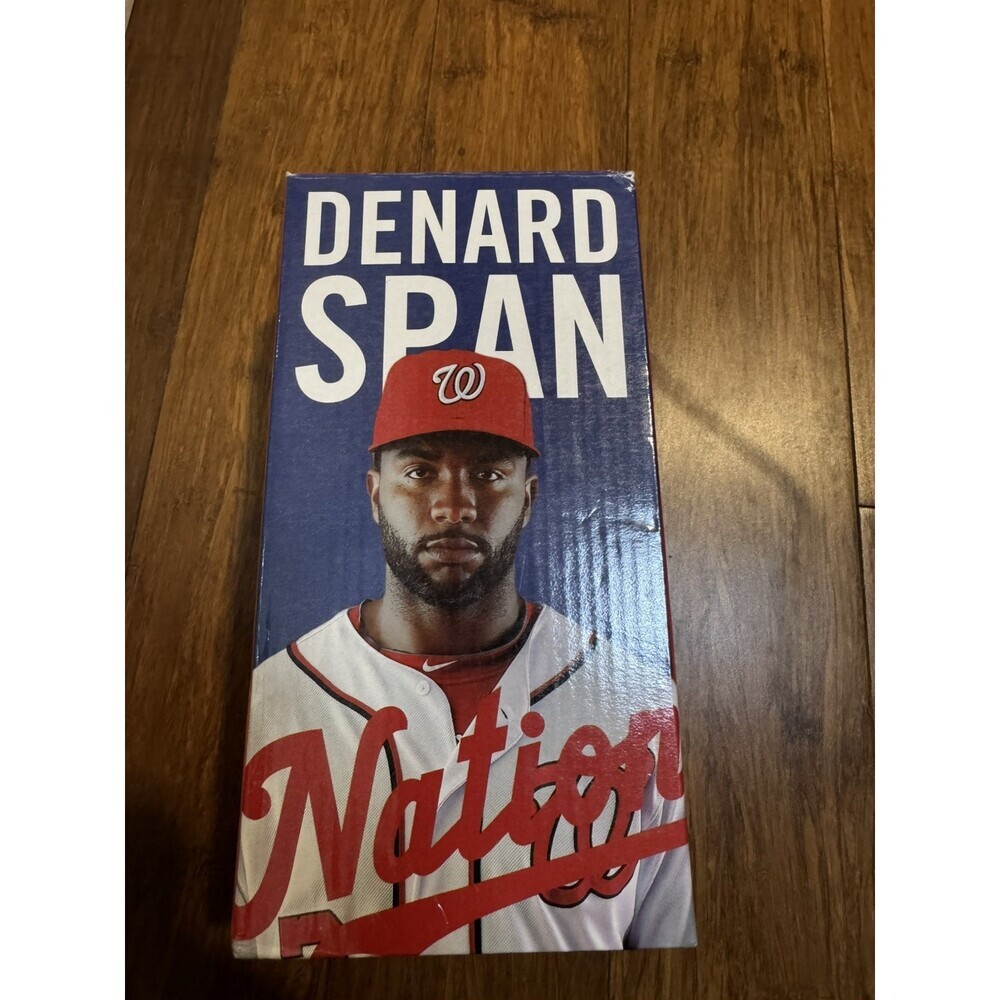 Washington Nationals MLB Baseball Denard Span Bobblehead 2014 - Picture 6 of 6