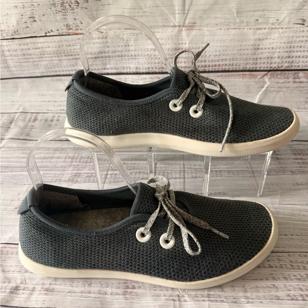 Allbirds Shoes Women’s 10 Tree Skippers Blue Fabric Round Toe Lace Up Perforated