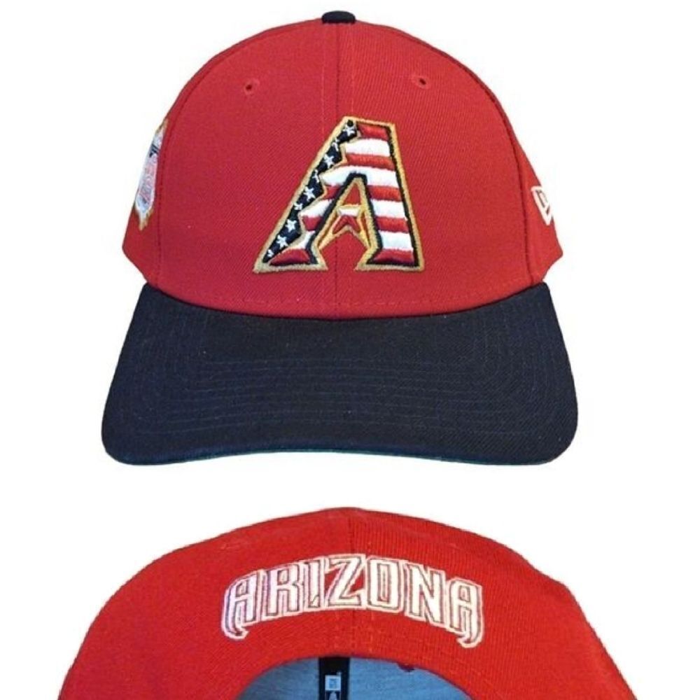 New Era 9Forty Red Arizona Diamondbacks Strap Back Hat