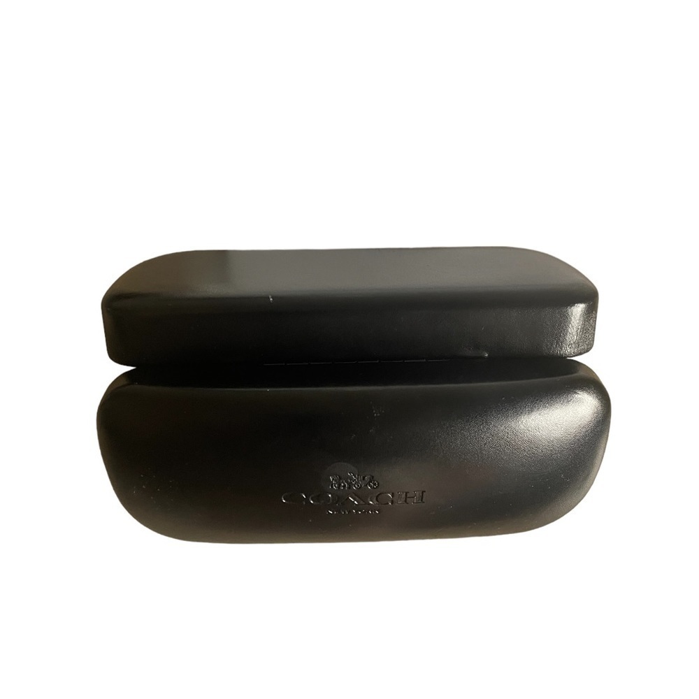 Coach Black Hard Shell Glasses Case - Picture 4 of 6