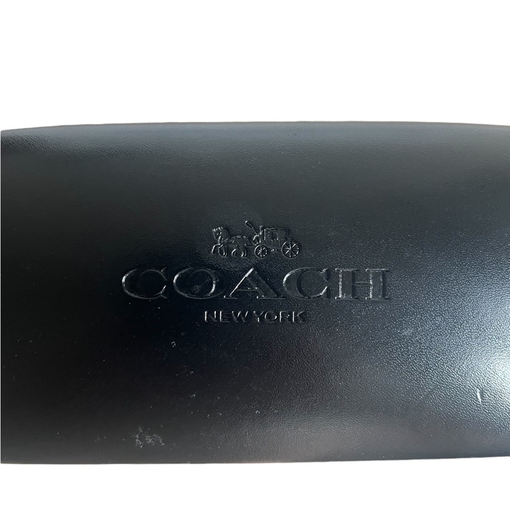 Coach Black Hard Shell Glasses Case - Picture 5 of 6