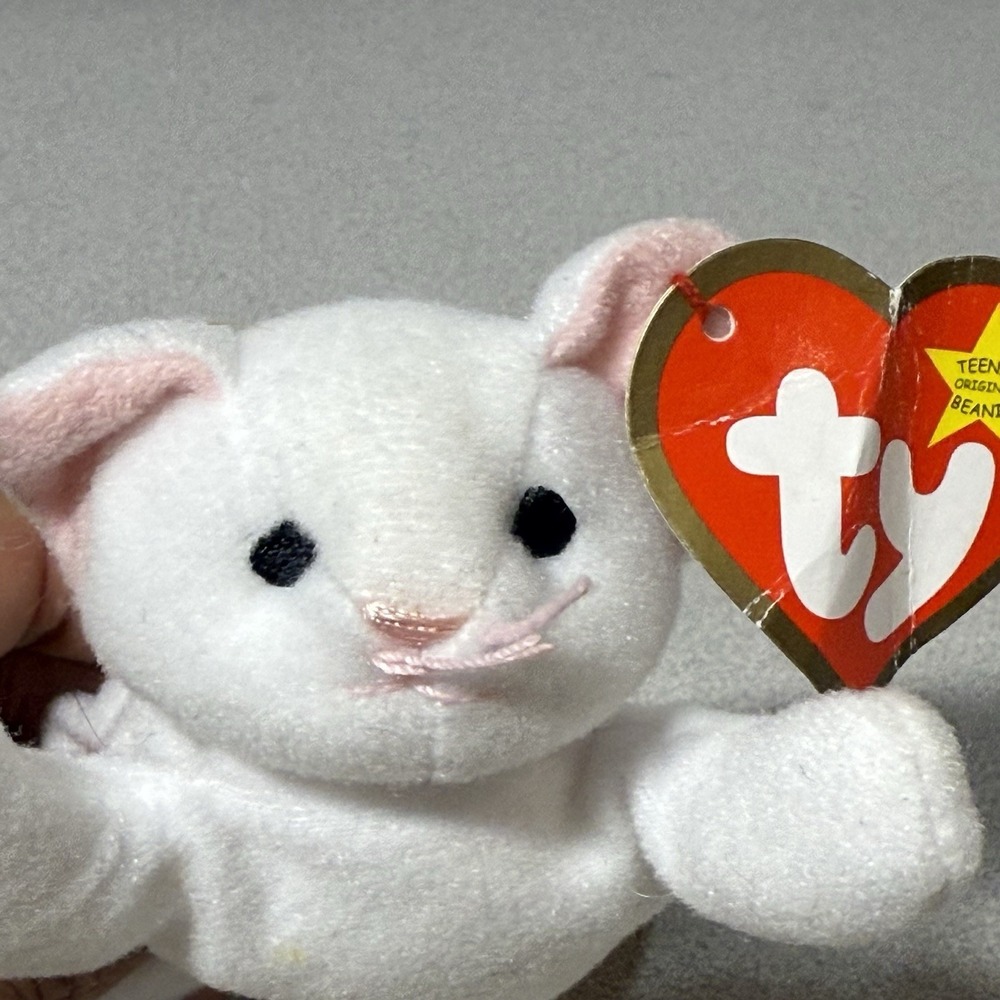 Ty Beanie Baby Flip the Cat With Tags 1999 - With Tag errors -‎ NEW