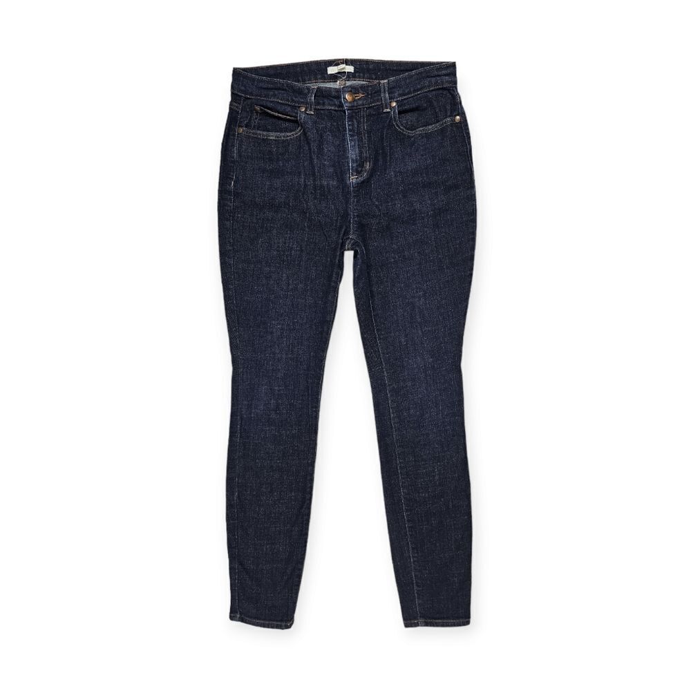 Eileen Fisher‎ Dark Wash High Rise Skinny Jeans Women's Size 6