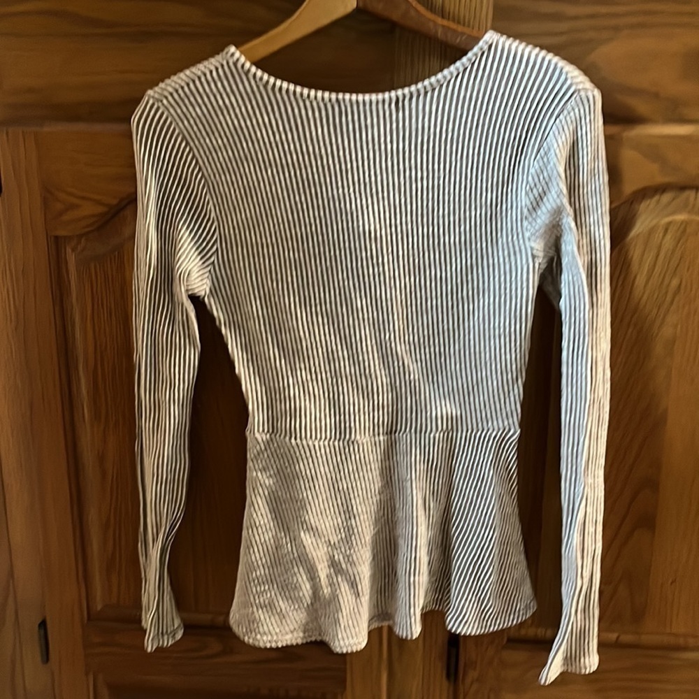 Caution to the Wind Wrap Top - Picture 2 of 3