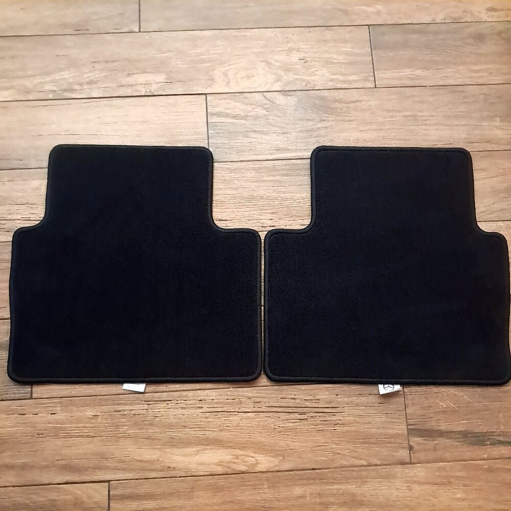 Mazda Cx-30‎ Rear floor Mats carpet carpeted black Dgh9-68666 Dgh9-68667 OEM