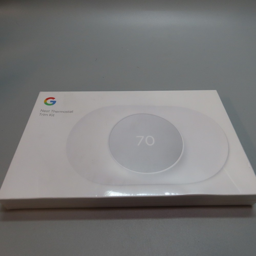 Google Nest Thermostat Trim Kit - Snow (GZZN7)‎ - GA01837-US - Sealed FREE SHIP