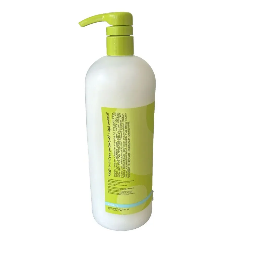 Devacurl No-Poo Original Zero Lather Conditioning - Cleanser Hair 32 Fl oz New - Picture 3 of 5