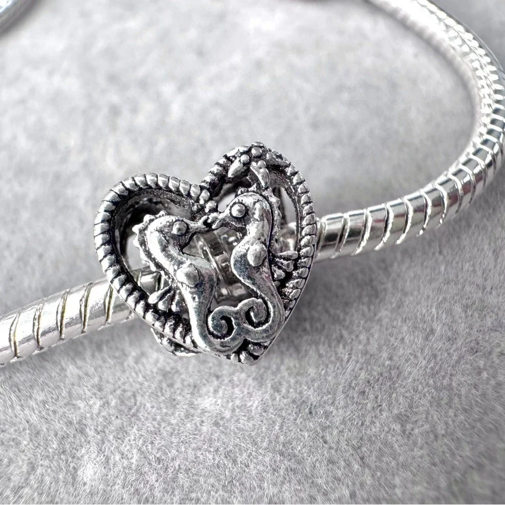 Seahorses in Love Charm fits PANDORA - Picture 7 of 10