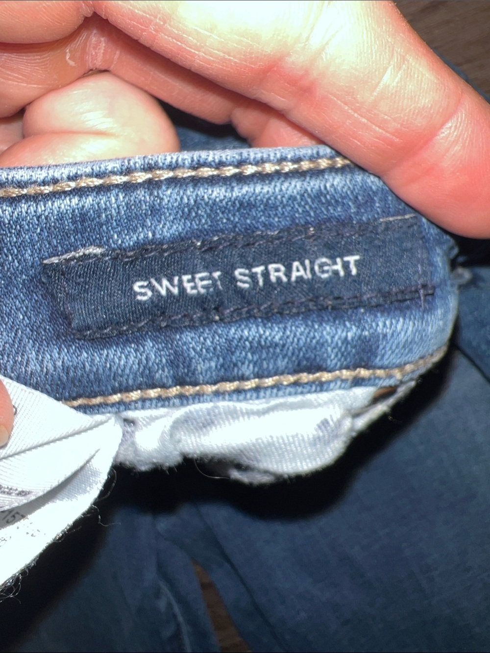 Lucky Brand Straight Leg Women's Jeans in Light Blue Wash - Picture 3 of 5