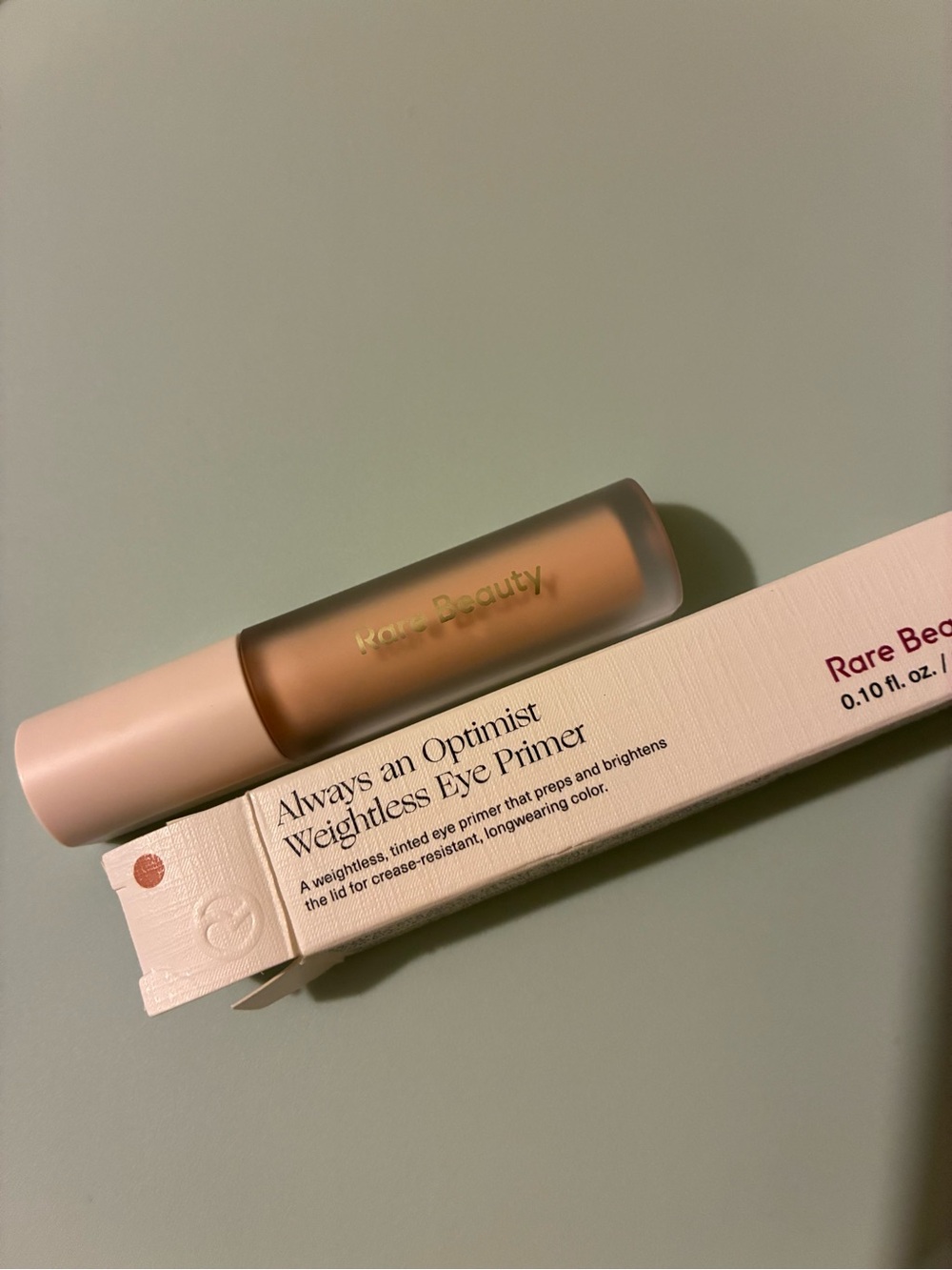 Rare Beauty Always an Optimist Eye Primer — Warm Nude Shade