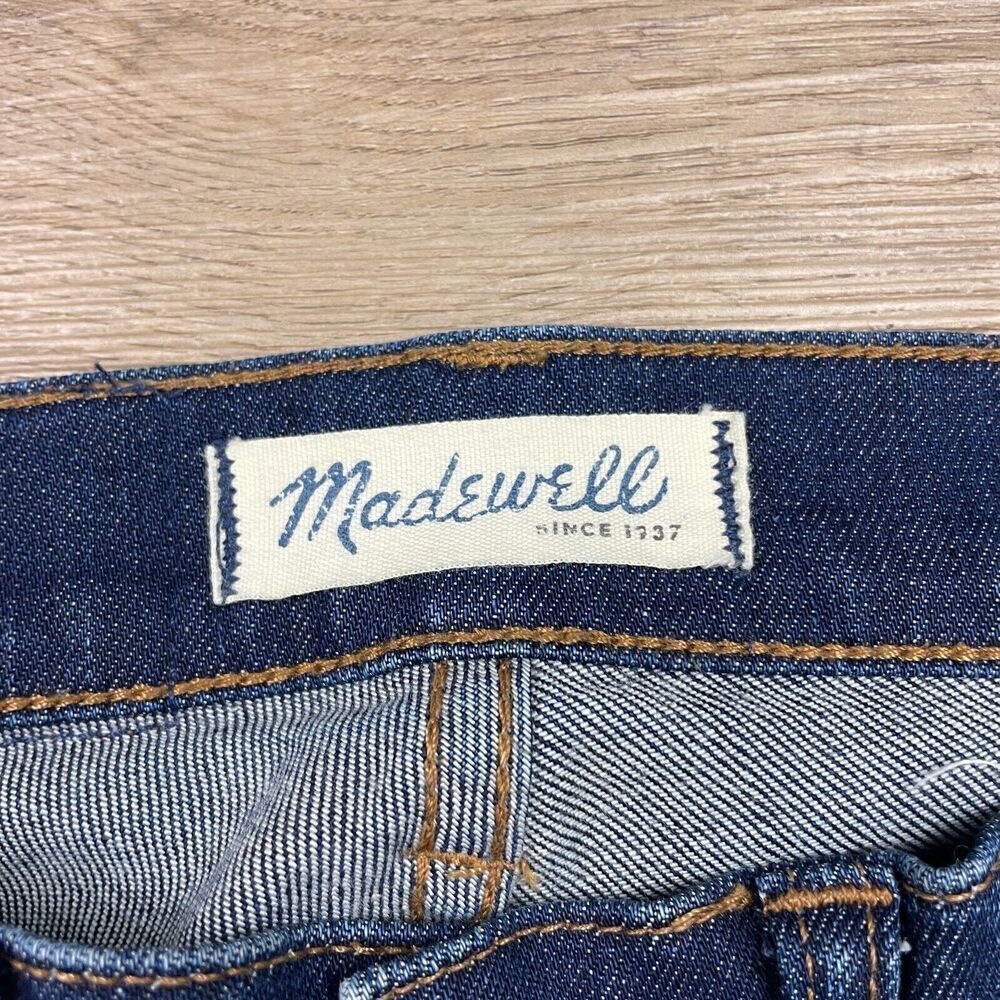Madewell Jeans Womens 24 Blue High Skinny Skinny Denim Distressed - Picture 4 of 12