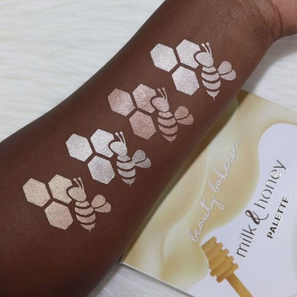 BEAUTY BAKERIE MILK & HONEY Women's Highlighter Palette‎ - Picture 7 of 10
