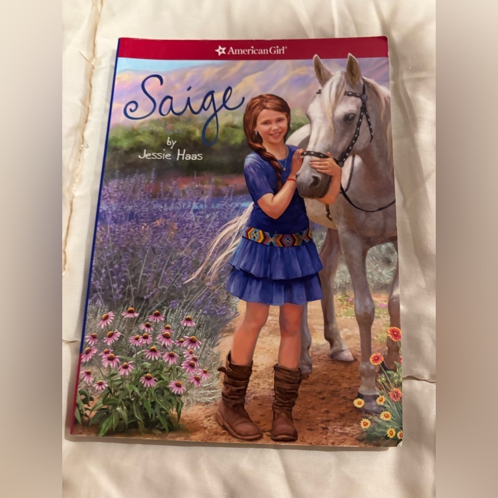 American Girl Saige Book