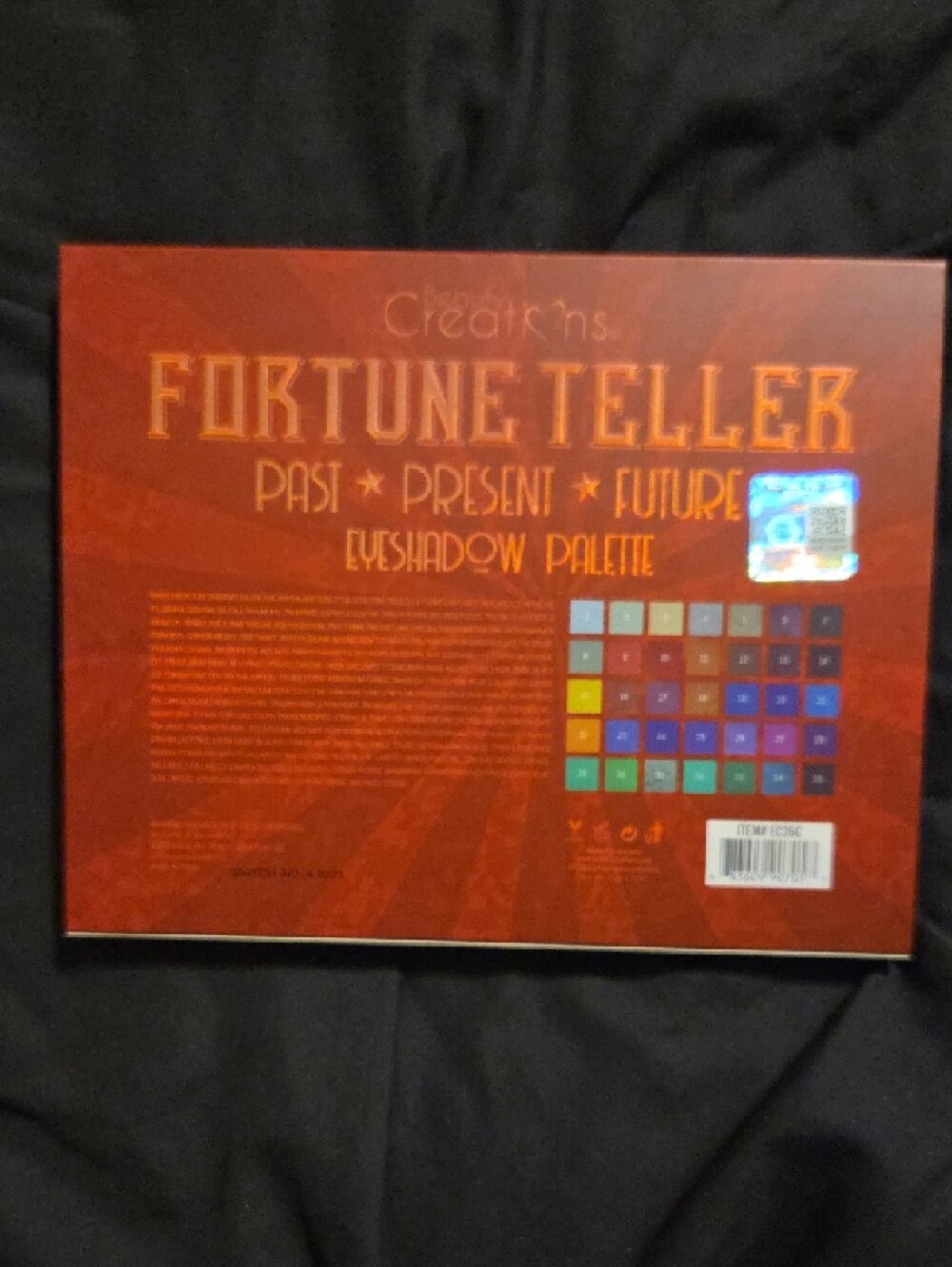 Beauty Creations Madame Ruby Fortune Teller Eyeshadow Palette - Picture 2 of 4