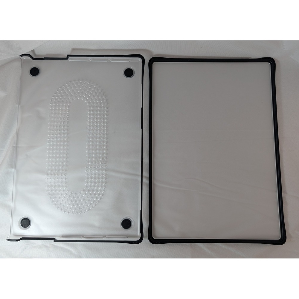 CASETiFY Impact MacBook Pro 16 Case M1 M2 Clear Black Cushioned Corners New - Picture 3 of 5