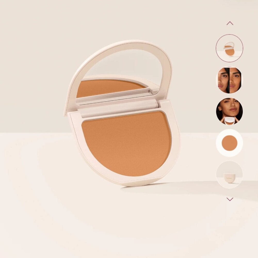 NWT Rare Beauty by Selena Gomez Tinted Pressed Finishing Powder in Almond