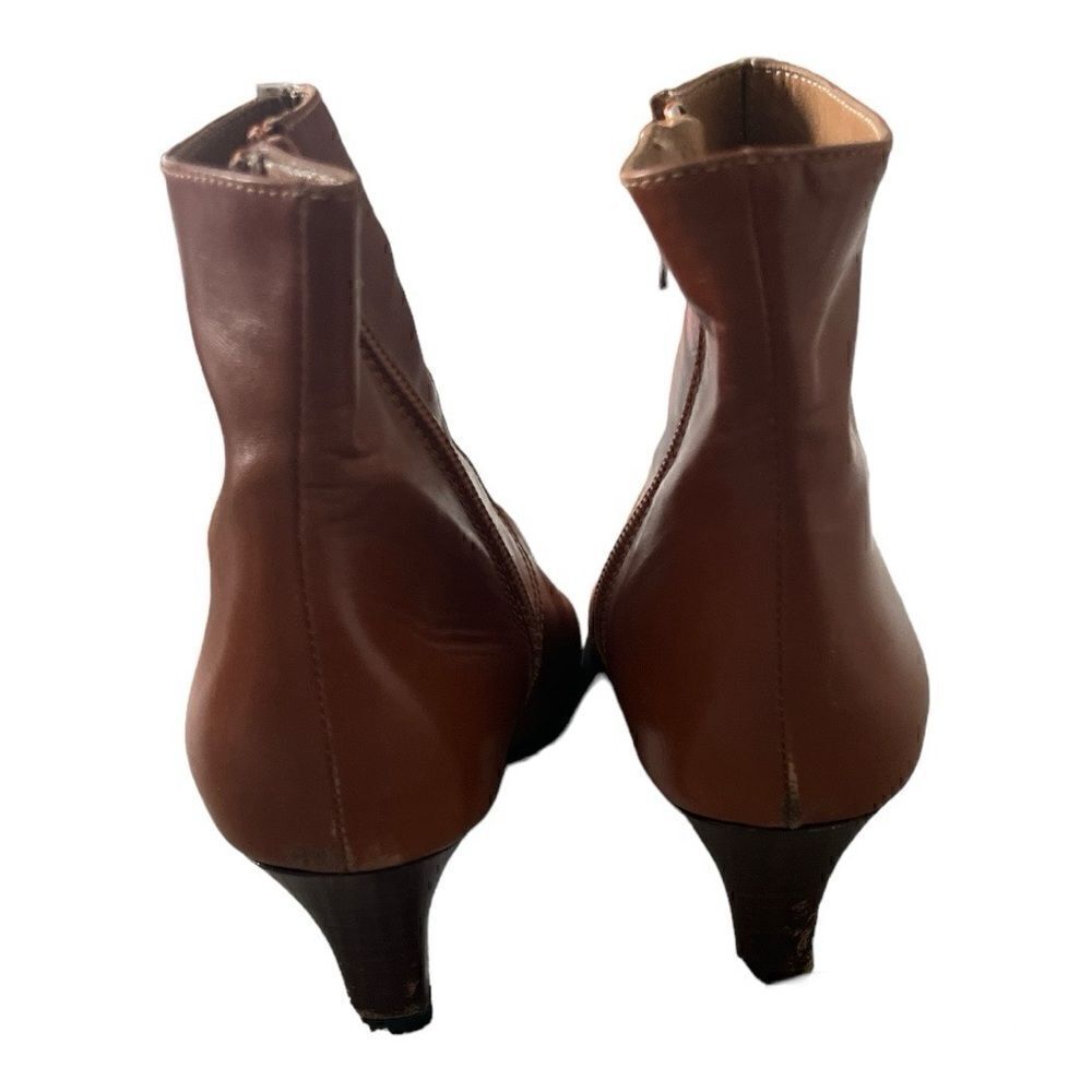 Coach Alexis Leather Ankle Booties size 6 - Picture 2 of 5