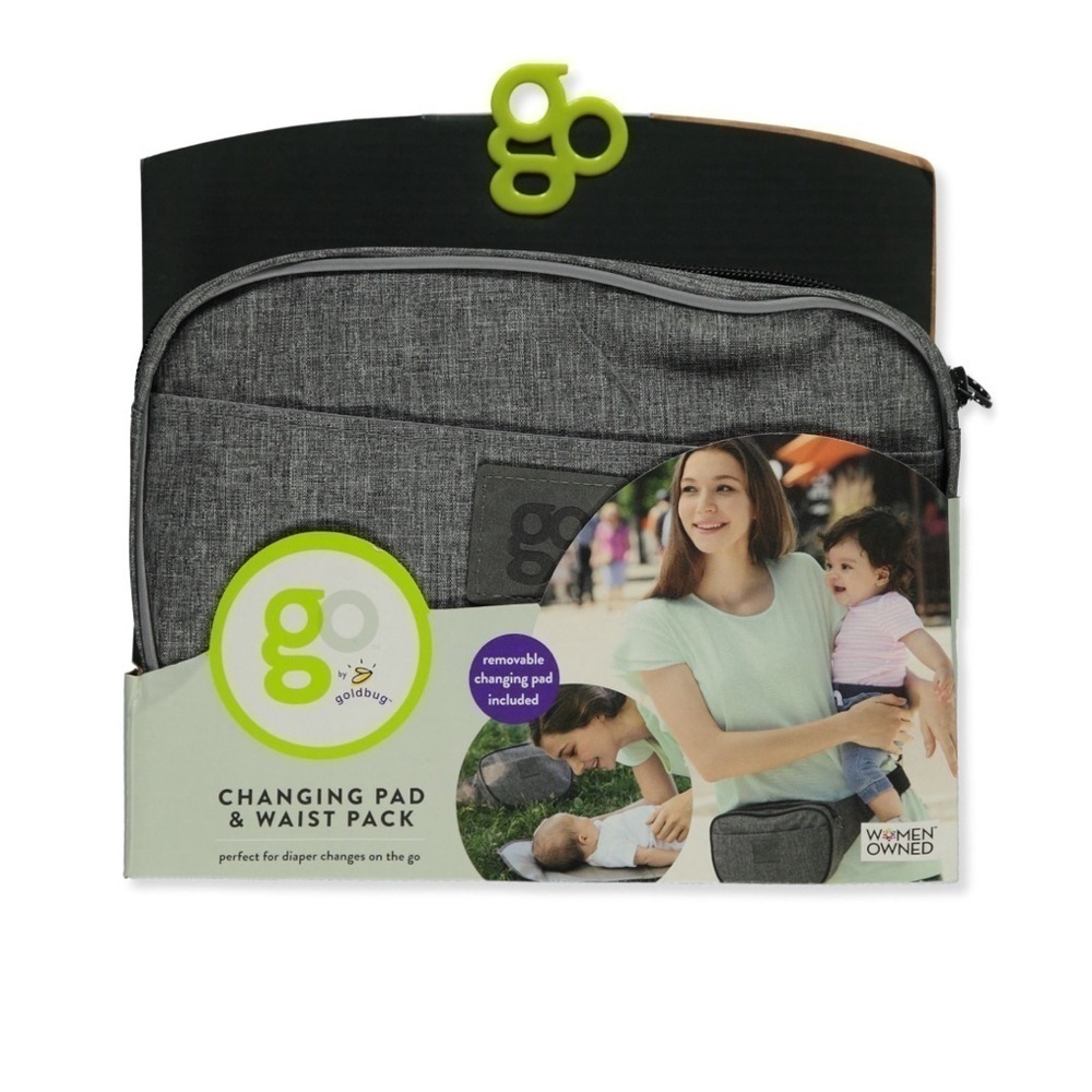 Go goldbug 2in1 changing pad and waist bag