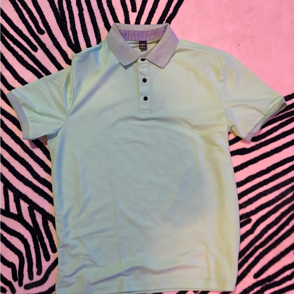 NFINITY Mint Green Polo Shirt