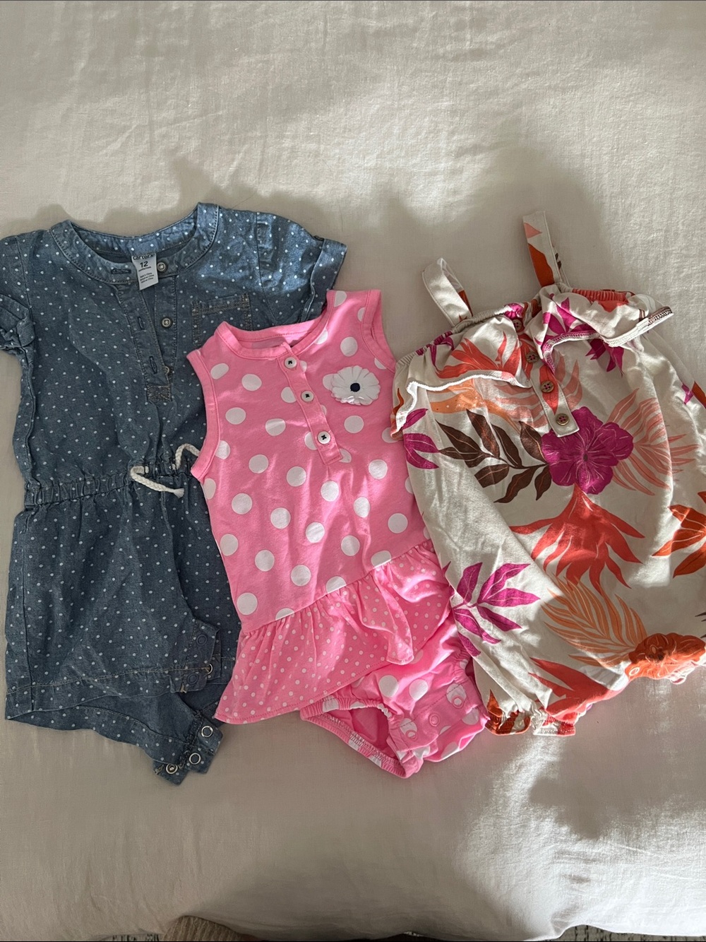 Carter’s 12 Month Baby Girl Summer Bundle