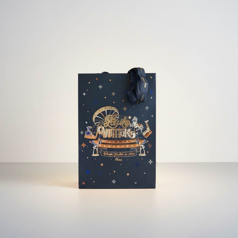 Louis Vuitton Holiday Gift Box & Carousel Shopping Bag Set – Luxury Packaging - Picture 2 of 5