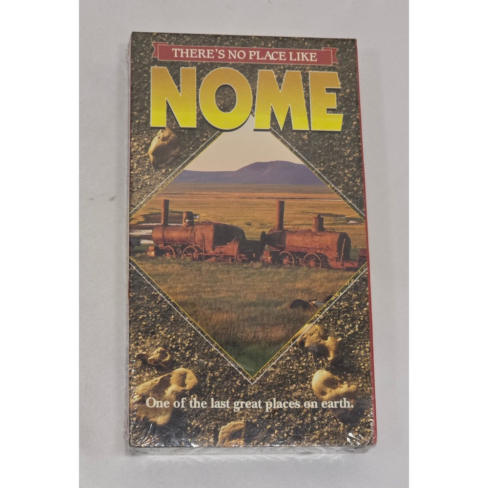 There's No Place Like Nome VHS SkyRiver Films Alaska Documentary 1994 Sealed