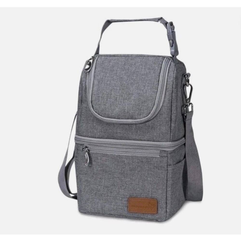 SEALED Momcozy Insulated Baby Bottle Bag, Multi-Function Breast milk Cooler Bag